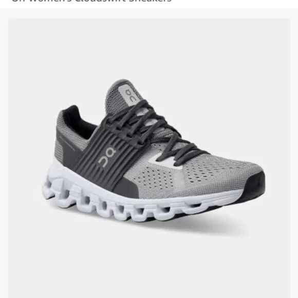 Other - On Cloud Men's Cloudswift Running Sneakers, Gray/Dark Gray, Size 10.5
